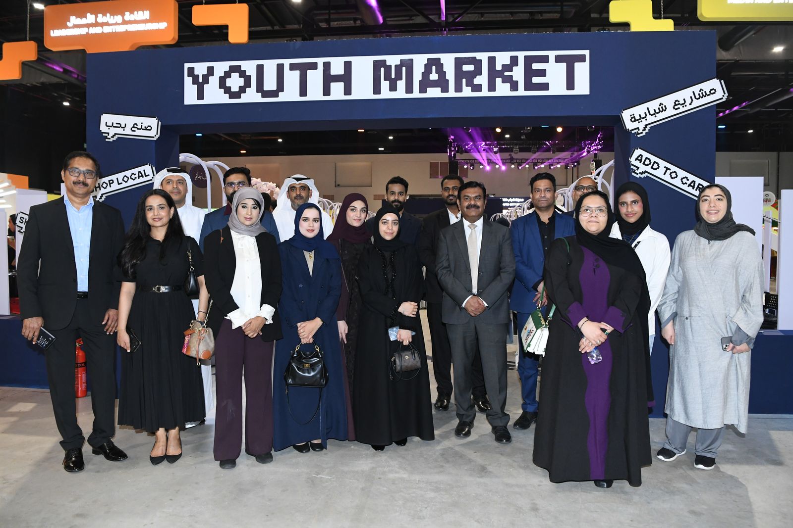 ACME delegation at the Youth Market during Youth City 2030